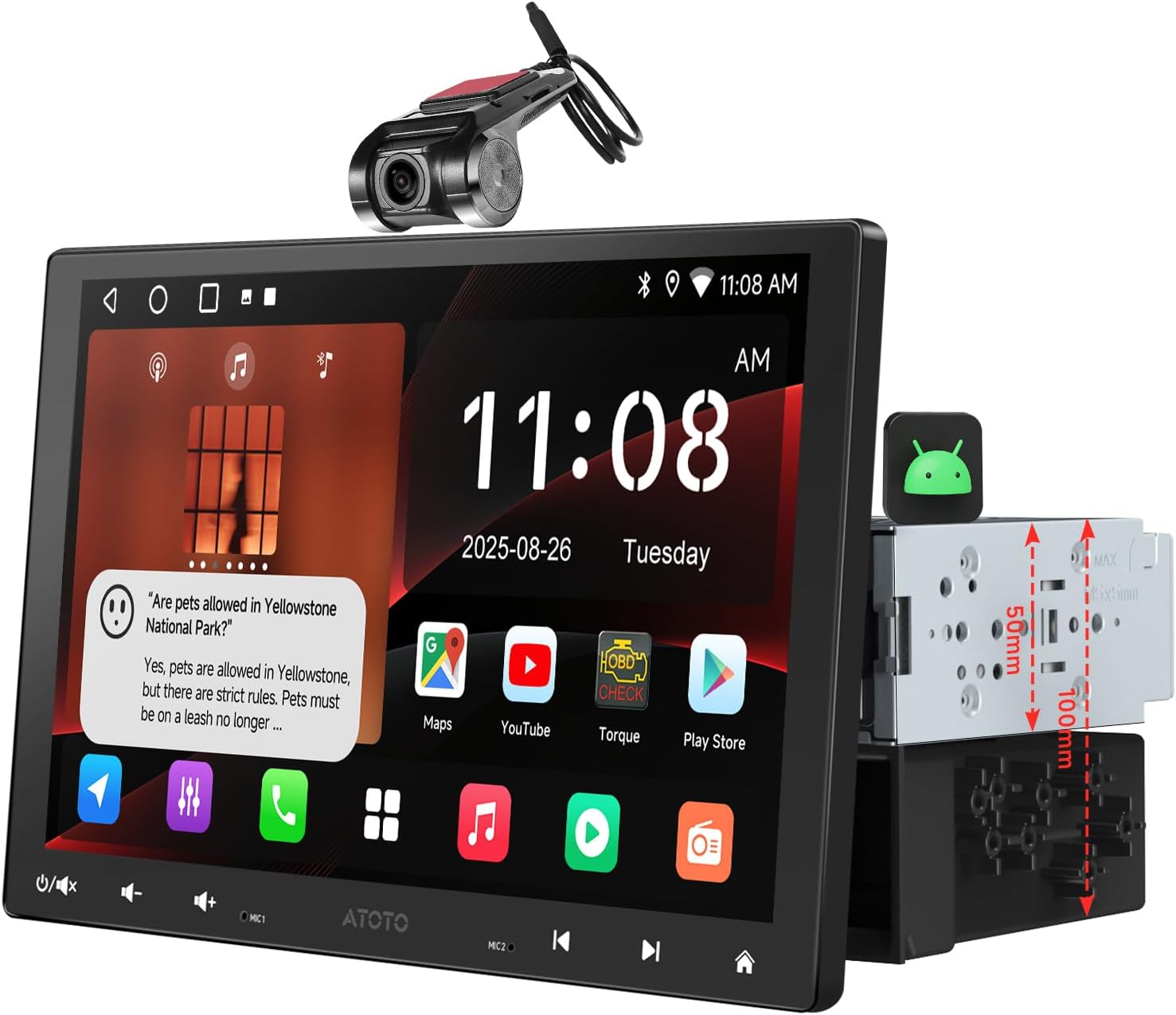 Read more about the article 10.1 car stereo touchscreen