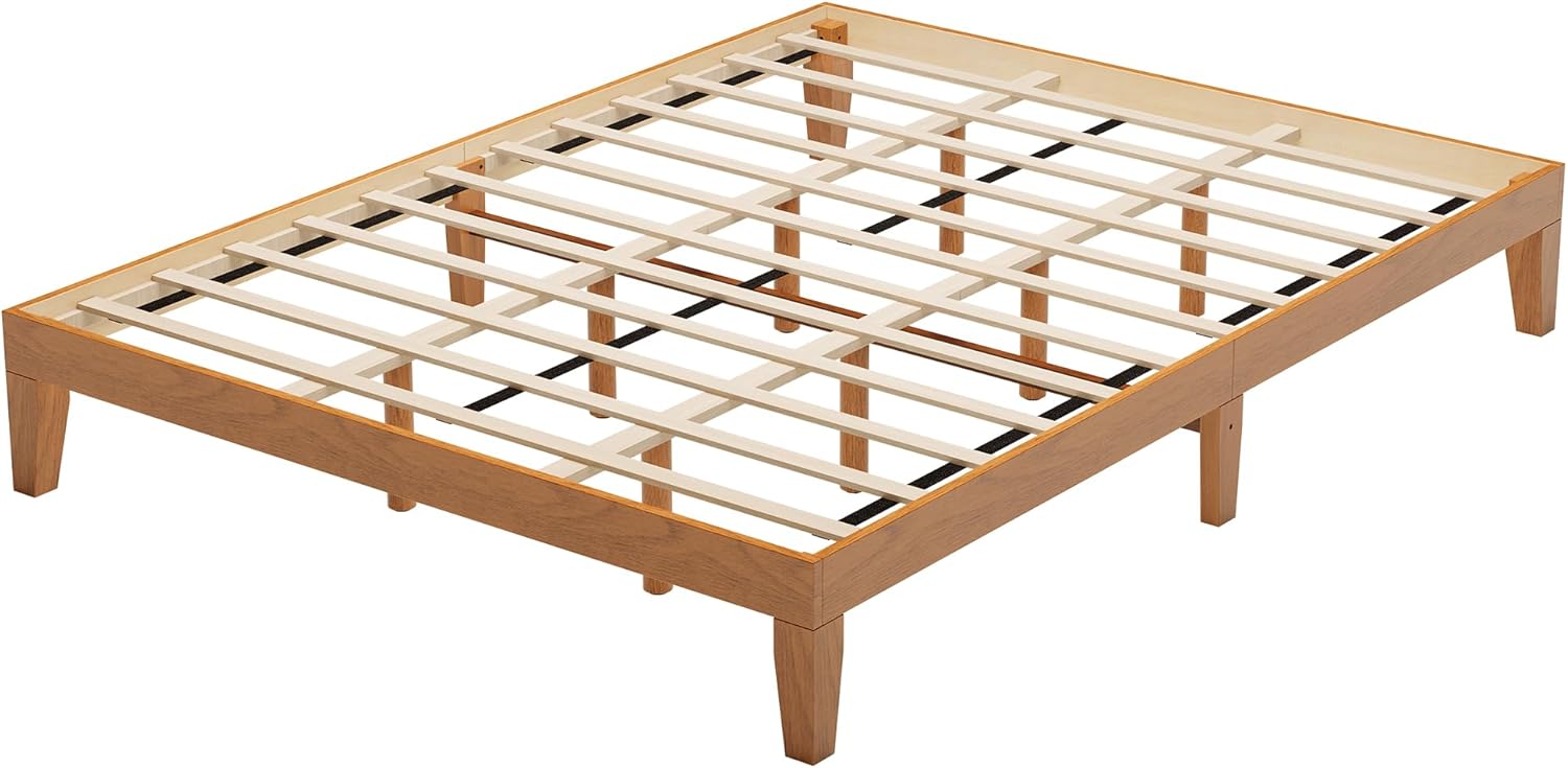 Read more about the article Modern Platform Queen Bed Frame in Solid Wood