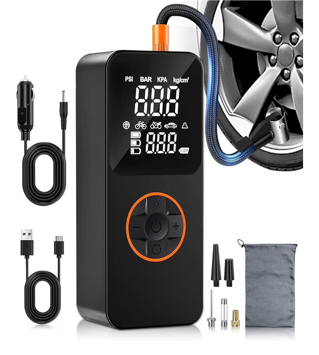 Read more about the article Tire Inflator Portable Air Compressor
